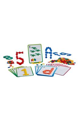 Plus-Plus USA Learn to Build 400-Piece ABC & 123 Set with Cards in Multi