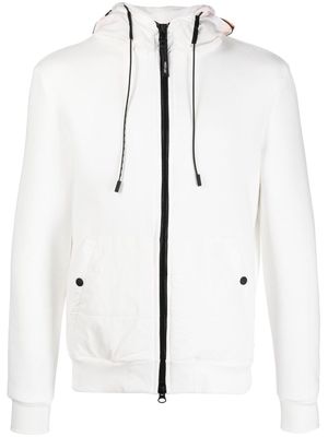 PMD concealed hood sweatshirt - White