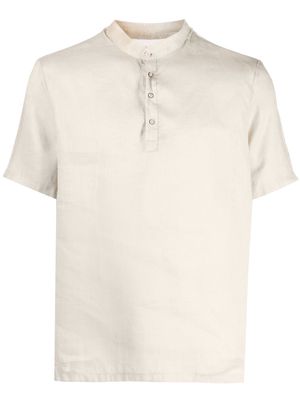 PMD Henley button shirt - Neutrals