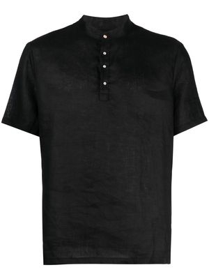 PMD Henley neck shirt - Black