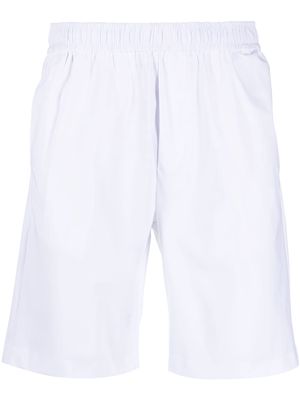 PMD logo-patch shorts - White