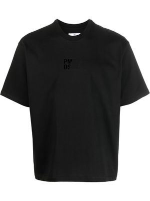 PMD logo print t-shirt - Black