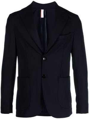 PMD notched-lapels single-breasted blazer - Blue