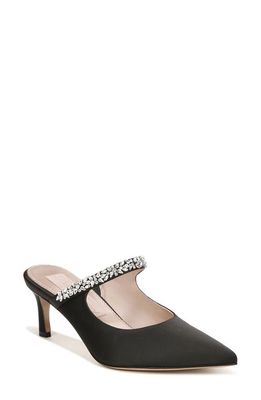 Pnina Tornai for Naturalizer Liefde Pointed Toe Mule in Black Fabric