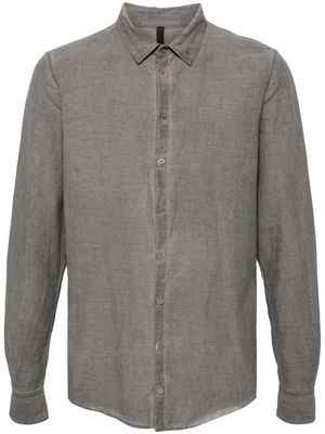 Poème Bohémien classic-collar buttoned shirt - Grey