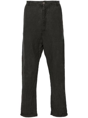 Poème Bohémien mid-rise drop-crotch trousers - Grey