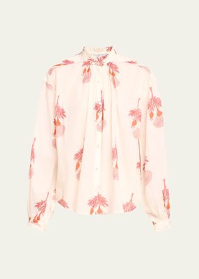 Poet Tea Rose Blouse