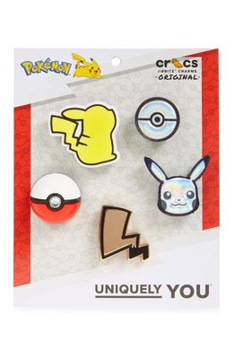 Pokémon 5-Pack Jibbitz Shoe Charms in White