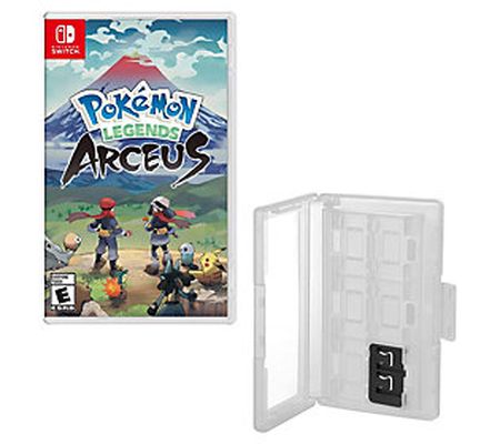 Pokemon Legends Arceus Game for Nintendo Switch w/ Caddy