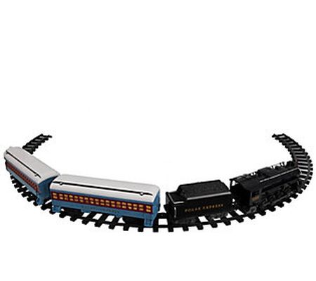 Polar Express Battery Operated 37 Piece Train S et with Remote