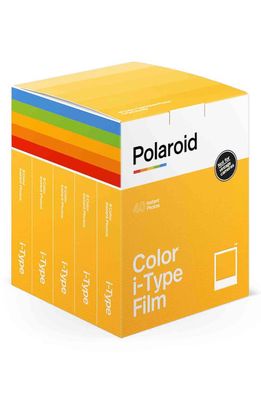 Polaroid 5-Pack i-Type Instant Color Film in White