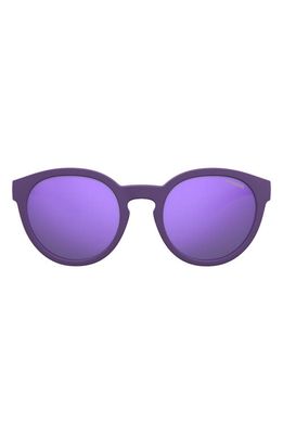 Polaroid Kids' 45mm Small Round Sunglasses in Violet/Violet Ml Pz