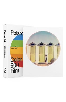 Polaroid Originals Round Frame 600 Color Instant Film in White