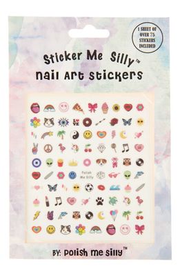 POLISH ME SILLY Trendy Nail Art Stickers in Multi