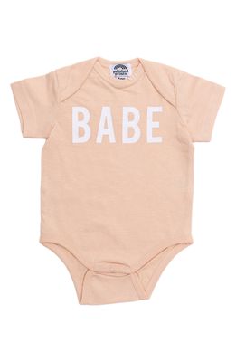 POLISHED PRINTS Babe Organic Cotton Bodysuit in Sunkiss