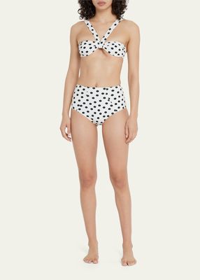 Polka Dot Two-Piece Bikini Set