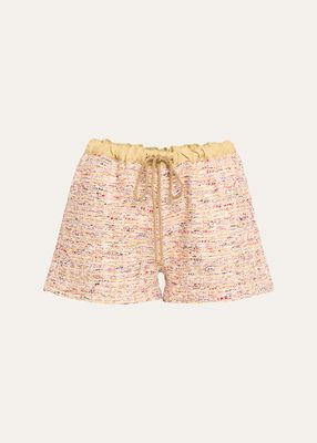 Pollack Tweed Drawstring Shorts