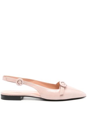 Pollini slingback ballerina shoes - Pink