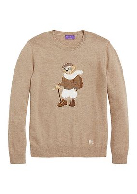 Polo Bear Cashmere Crewneck Sweater