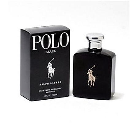 Polo Black by Ralph Lauren Men's Eau de Toilett e Spray 4.2 oz