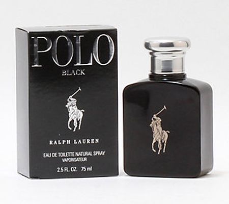 Polo Black for Men by Ralph Lauren Eau de Toile tte Spray 2.5oz