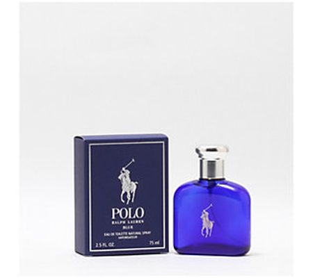 Polo Blue Men by Ralph Lauren Eau de Toilette 2 .5 oz