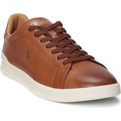 POLO Heritage Court II Low Top Sneaker in Polo Pale Russet 