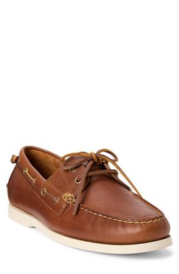 POLO Merton Boat Shoe in Tan 