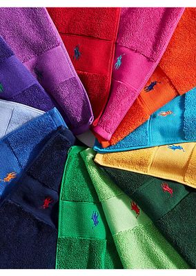 Polo Player Cotton Towel Collection