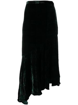 Polo Ralph Lauren asymmetric pleated midi skirt - Green