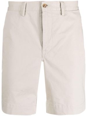 Polo Ralph Lauren Bedford Polo Pony-embroidered shorts - Neutrals