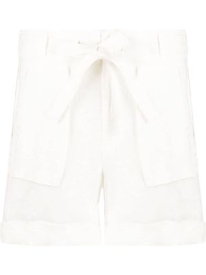 Polo Ralph Lauren belted cargo-pocket shorts - White