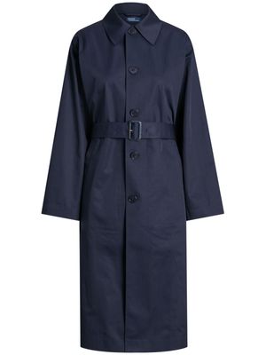 Polo Ralph Lauren belted trench coat - Blue