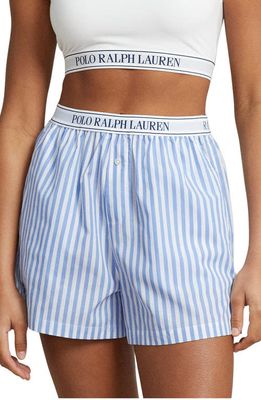 Polo Ralph Lauren Boxer Pajama Shorts in Wide Stripes