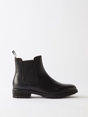 Polo Ralph Lauren - Bryson Leather Chelsea Boots - Mens - Black