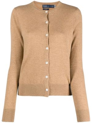 Polo Ralph Lauren buttoned-up cashmere cardigan - Brown