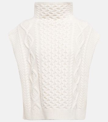 Polo Ralph Lauren Cable-knit wool and cashmere sweater vest