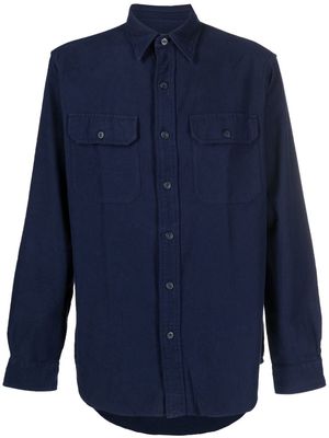 Polo Ralph Lauren chest-pocket long-sleeve shirt - Blue