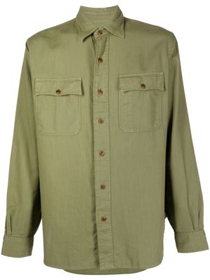 Polo Ralph Lauren chest-pocket long-sleeve shirt - Green
