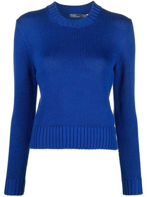 Polo Ralph Lauren chunky ribbed knit sweater - Blue