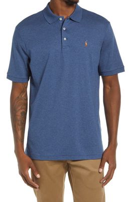 Polo Ralph Lauren Classic Fit Polo in Derby Blue Heather