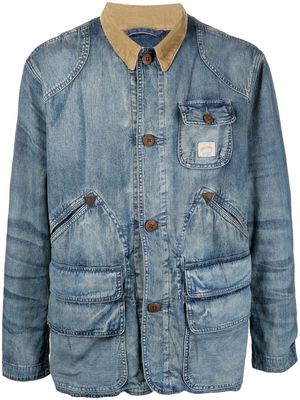 Polo Ralph Lauren collared denim jacket - Blue
