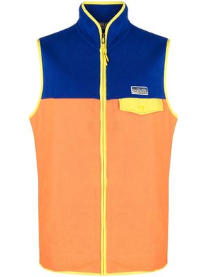 Polo Ralph Lauren colour-block zip-up vest - Blue