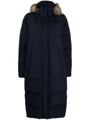 Polo Ralph Lauren concealed-fastening hooded parka - Blue