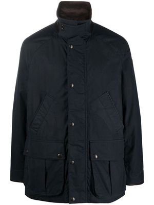 Polo Ralph Lauren contrast-collar quilted jacket - Blue