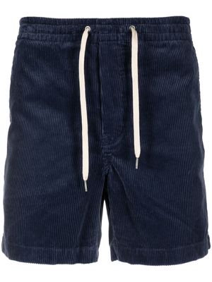 Polo Ralph Lauren corduroy drawstring-fastening shorts - Blue
