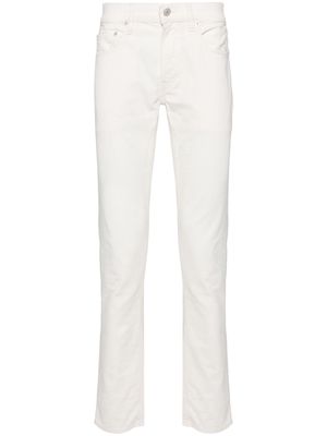 Polo Ralph Lauren corduroy slim-cut trousers - White