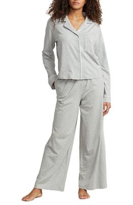 Polo Ralph Lauren Cotton Blend Pajamas in Heather Grey