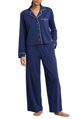 Polo Ralph Lauren Cotton Blend Pajamas in Navy