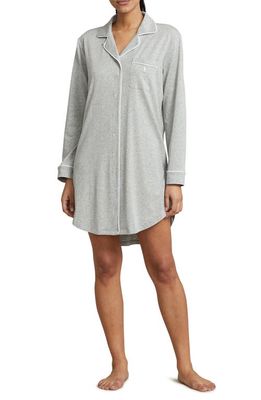 Polo Ralph Lauren Cotton Blend Sleepshirt in Heather Grey